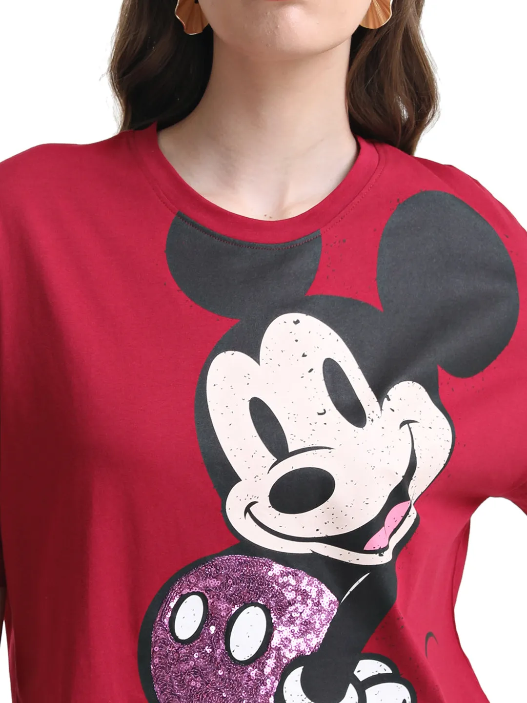 Mickey Mouse Design T-Shirt