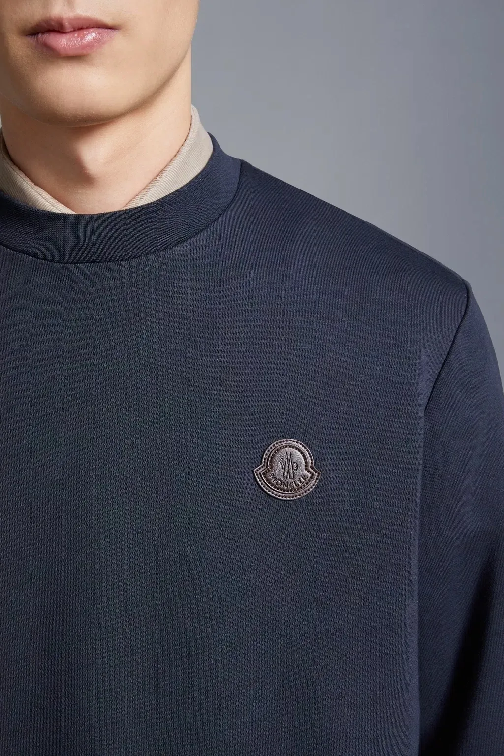 Moncler Logo Patch Sweatshirt.