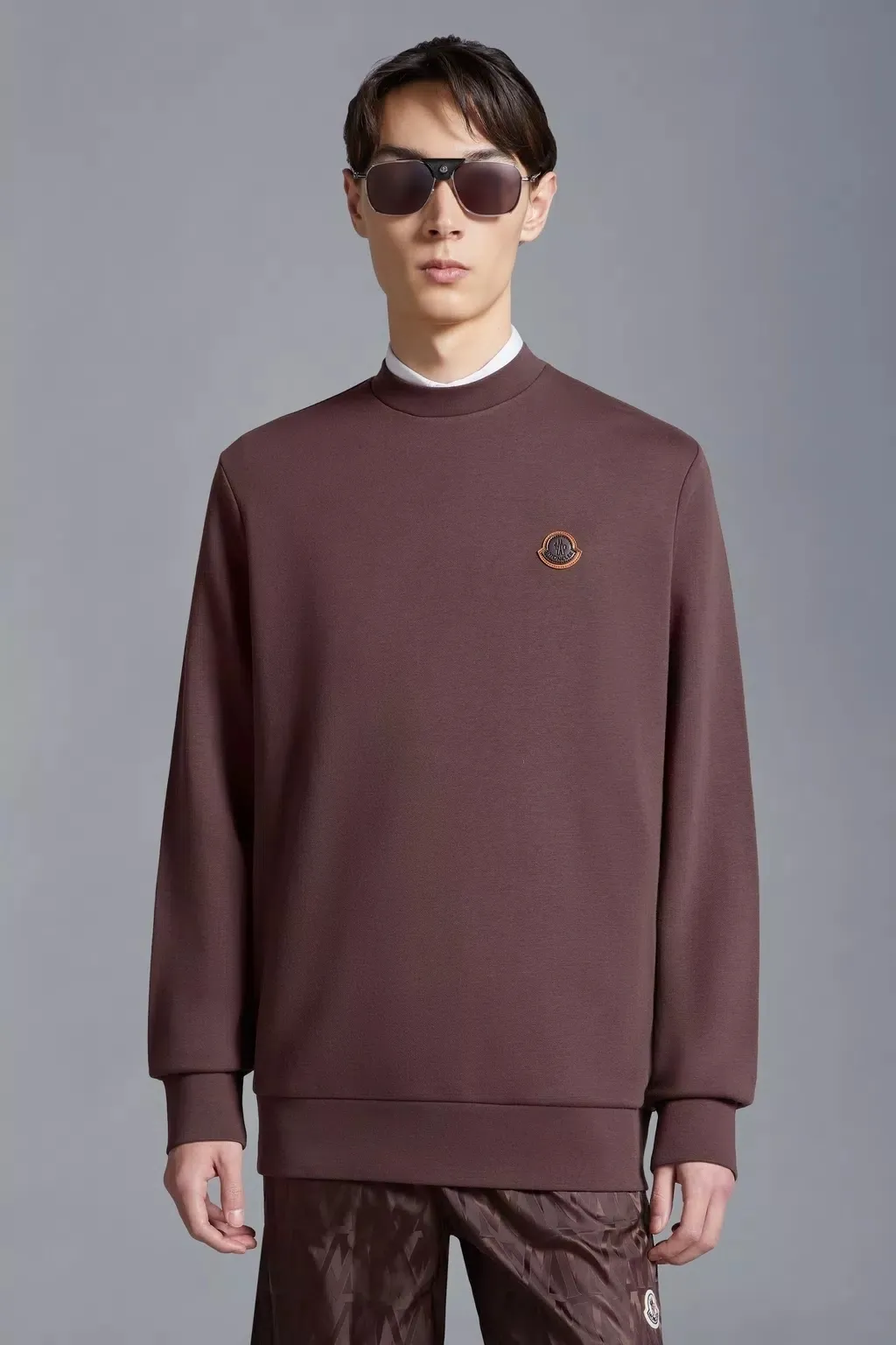 Moncler Logo Patch Sweatshirt.