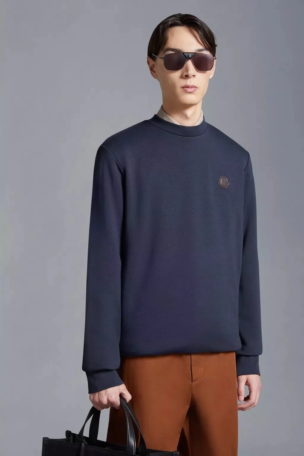 Moncler Logo Patch Sweatshirt.