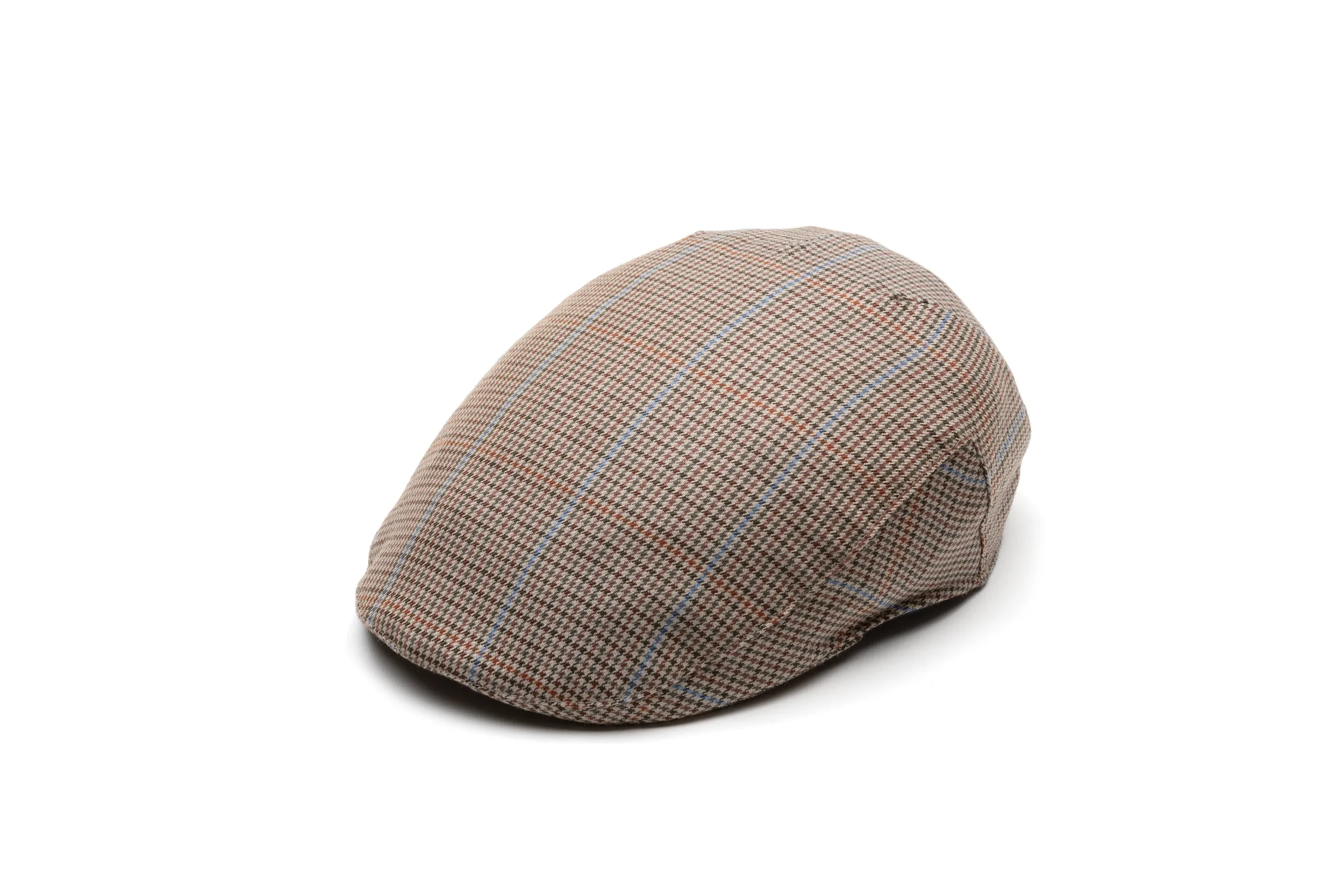 Mustard Veneto Cool Wool Flat Cap