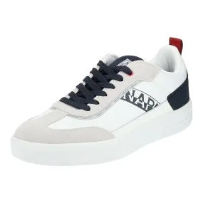 Men's Napapijri NP0AHKS BARK 08 CAN White Sneakers