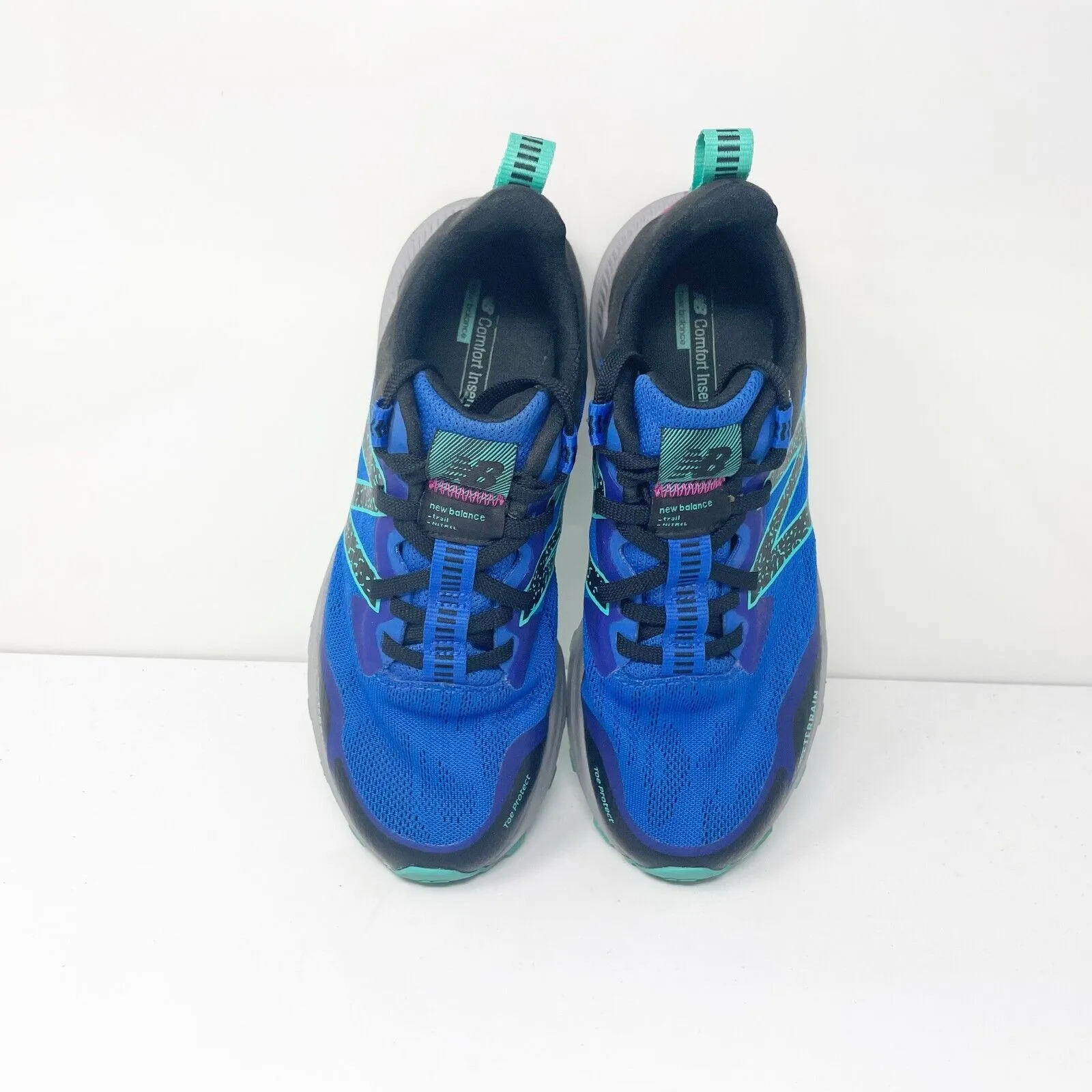 New Balance Womens Dynasoft Nitrel V4 WTNTRLL4 Blue Running Shoes Sneakers Sz 8B