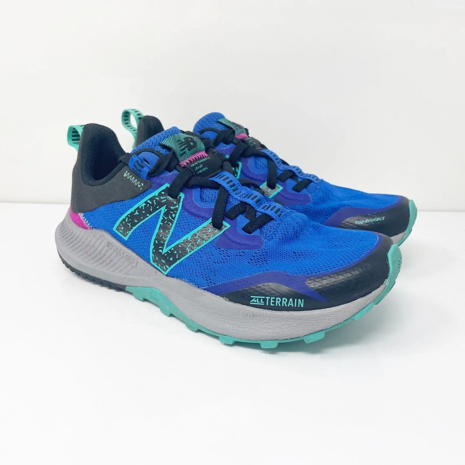 New Balance Womens Dynasoft Nitrel V4 WTNTRLL4 Blue Running Shoes Sneakers Sz 8B