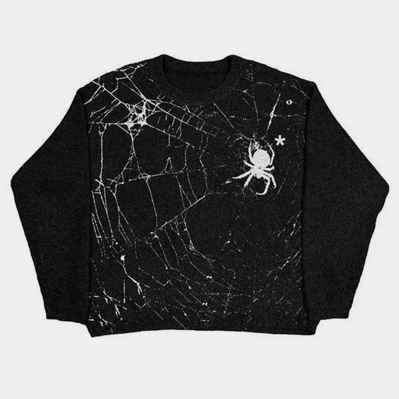 Night Weaver | Urban Spider Graphic Knit