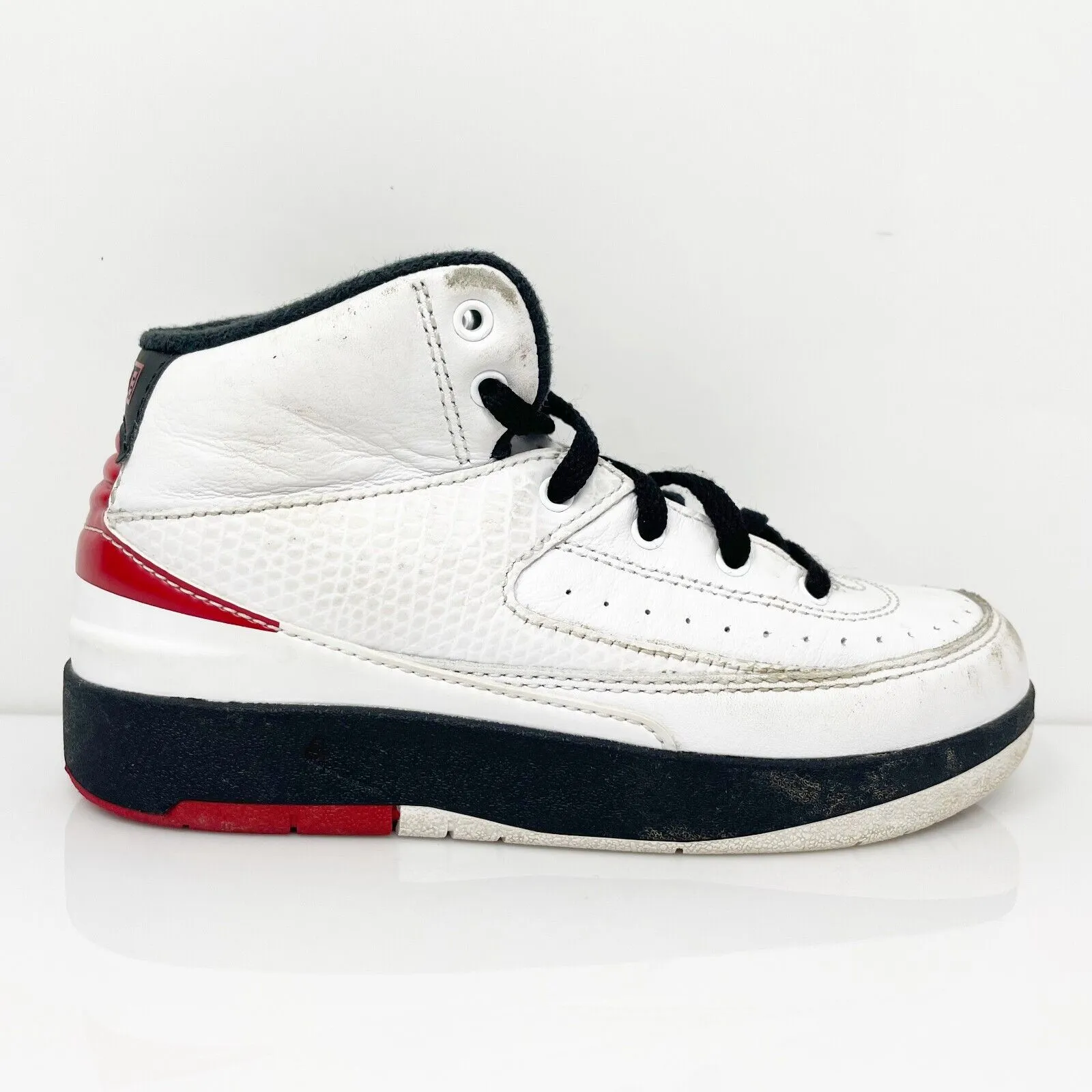 Nike Boys Air Jordan 2 DQ8564-106 White Basketball Shoes Sneakers Size 12C