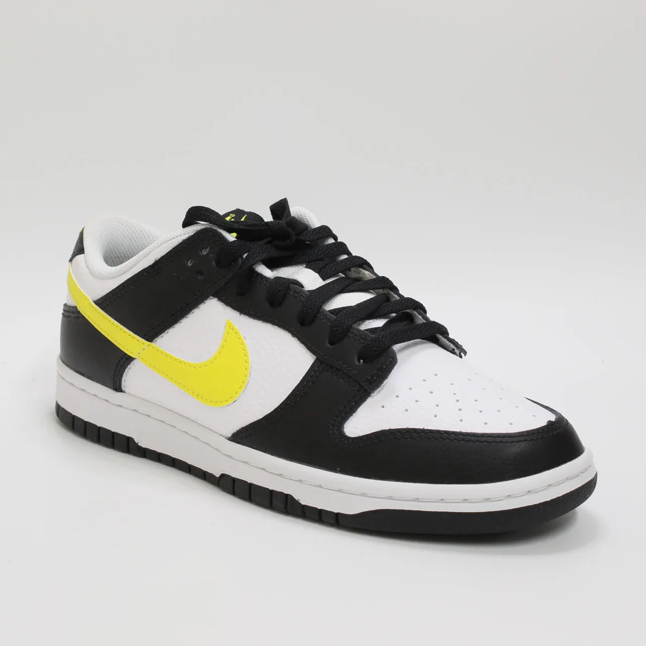 Nike Dunk Low Black Yellow White Sneakers