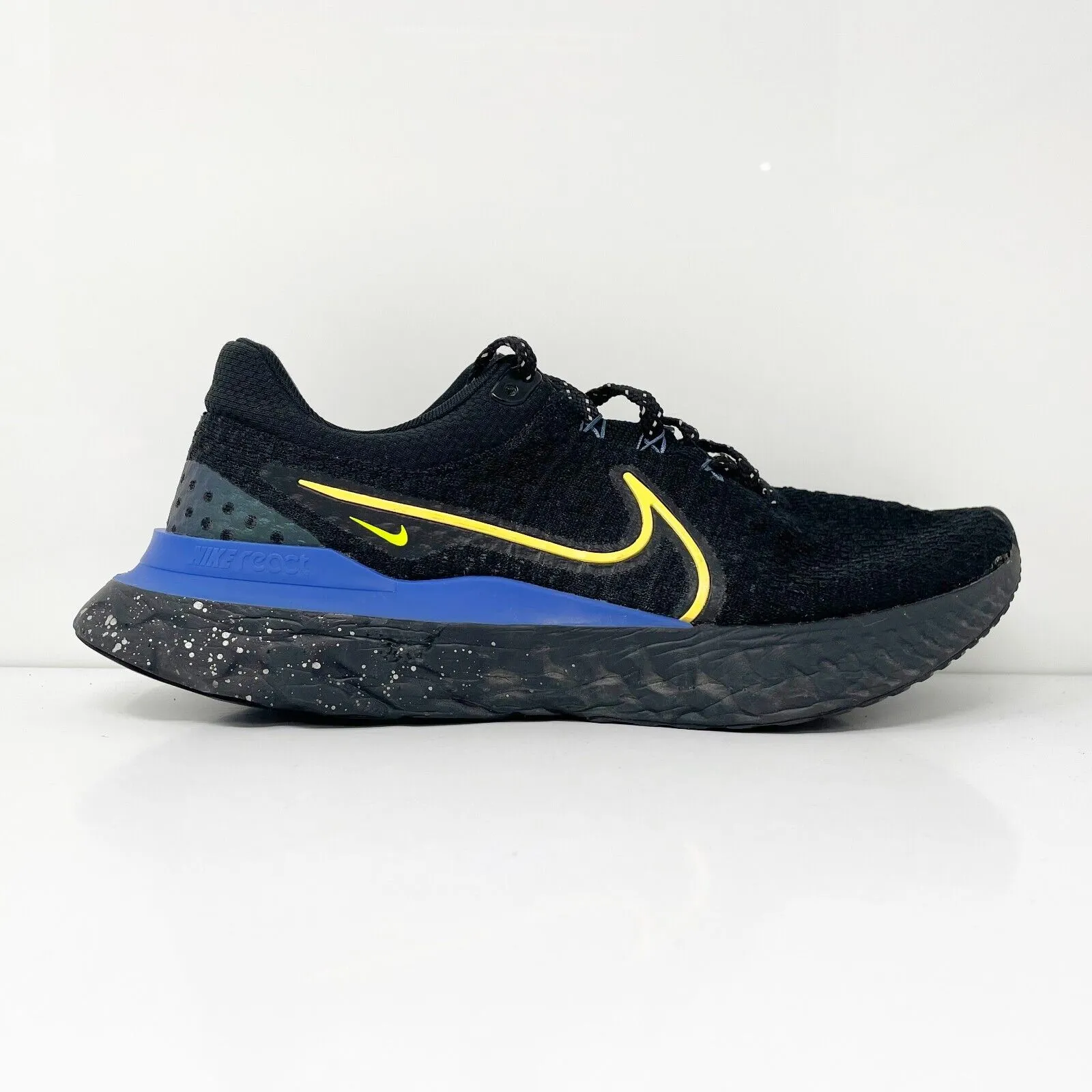 Nike Mens React Infinity Run FK 3 DZ4845-001 Black Running Shoes Sneakers Sz 11