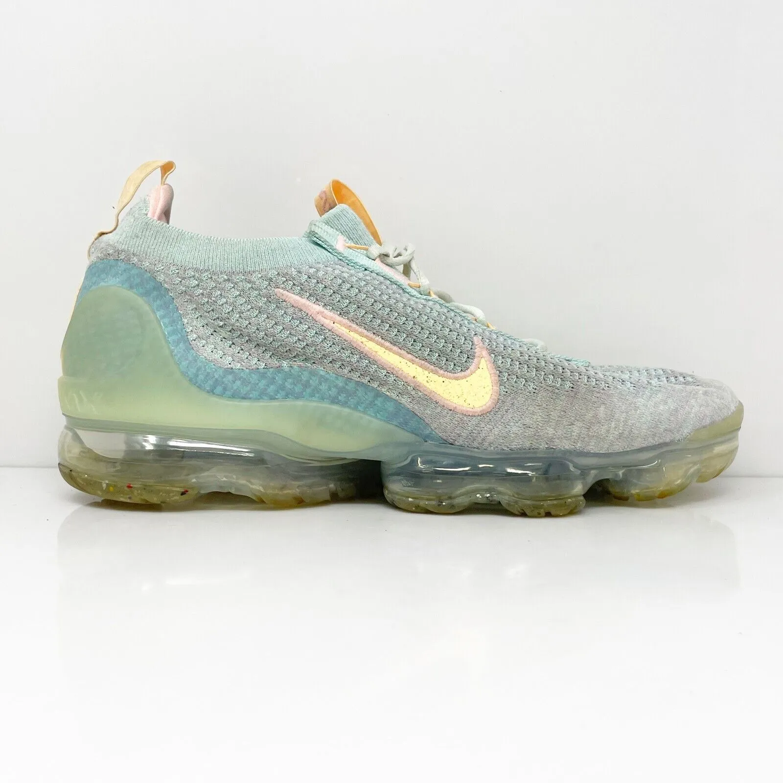 Nike Womens Air VaporMax 2021 Flyknit DH4088-300 Gray Running Shoes Sneakers 12