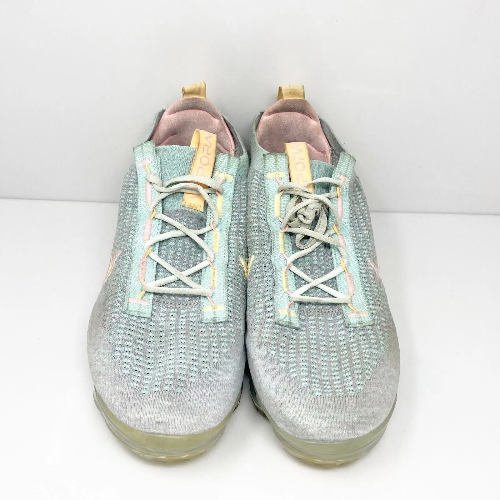 Nike Womens Air VaporMax 2021 Flyknit DH4088-300 Gray Running Shoes Sneakers 12