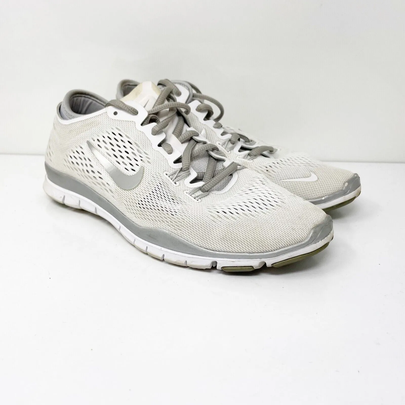 Nike Womens Free 5.0 TR Fit 4 629496-102 White Running Shoes Sneakers Size 7