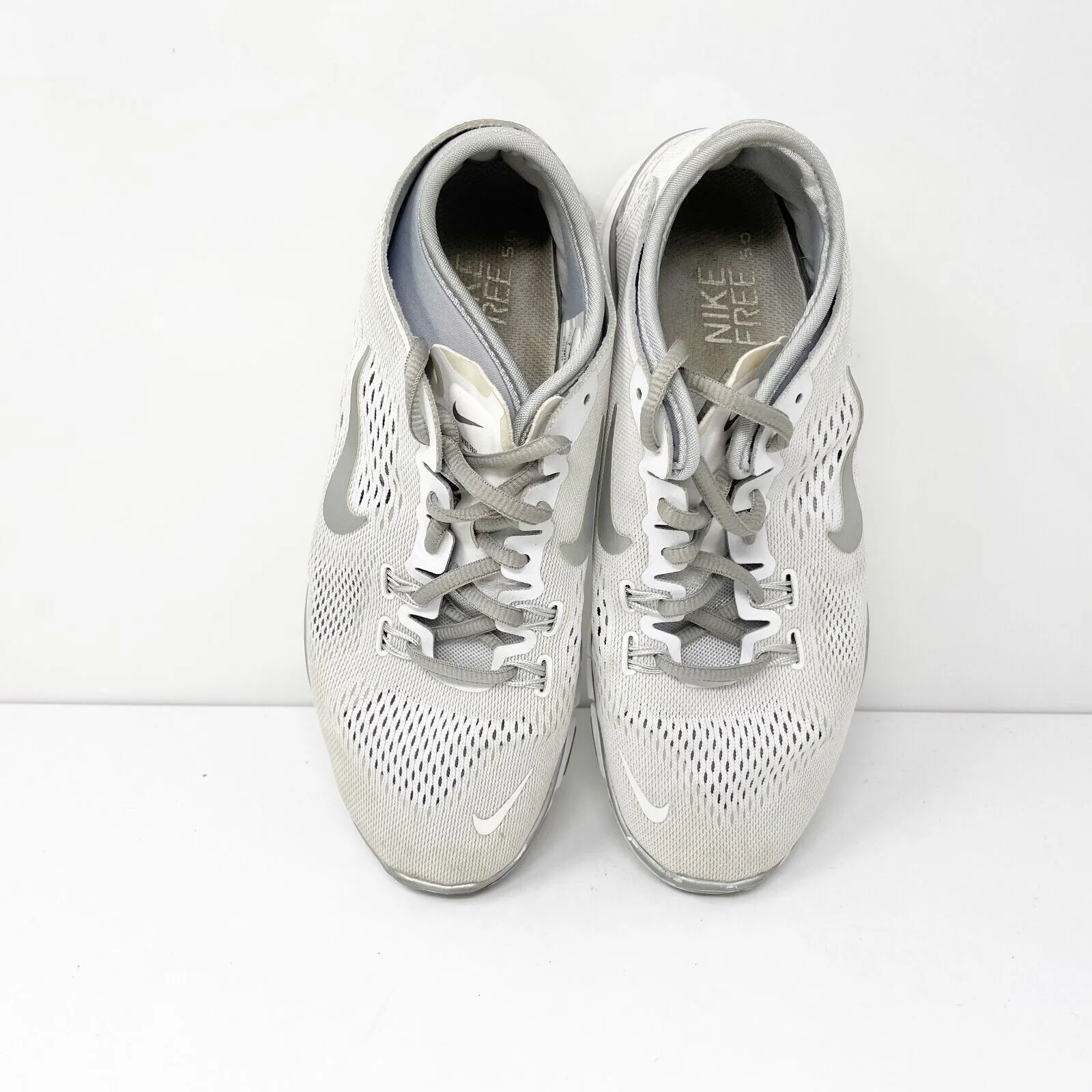 Nike Womens Free 5.0 TR Fit 4 629496-102 White Running Shoes Sneakers Size 7