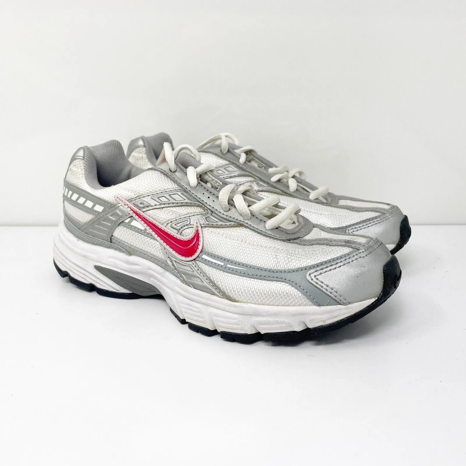 Nike Womens Initiator 394053-101 White Running Shoes Sneakers Size 6