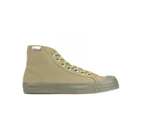 Novesta Star Dribble Mono High-Top Trainers in Military Green- Size 37/4