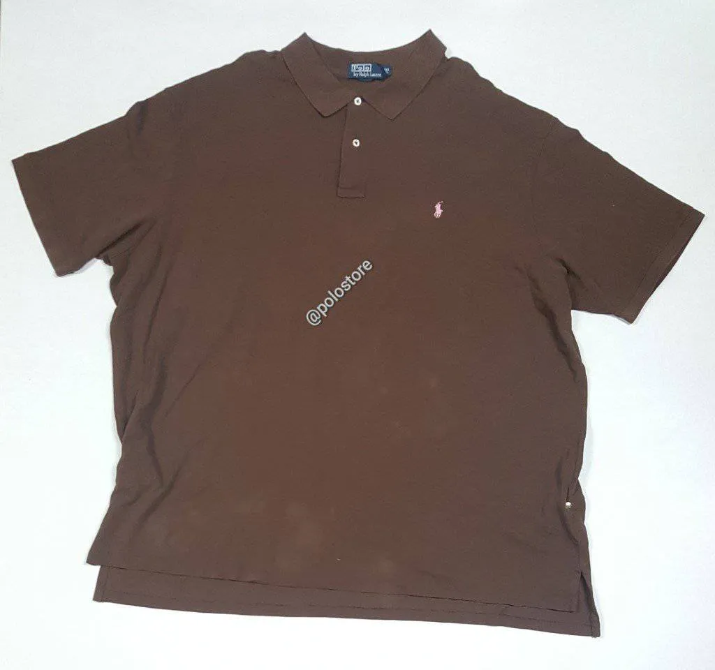 Nwt Polo Ralph Lauren Small Pony Big and Tall Brown Polo Shirt