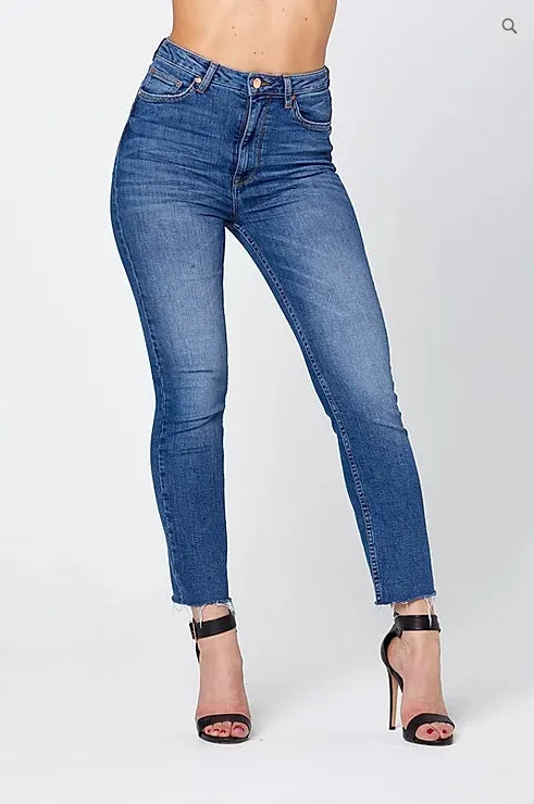 O-CROP' HIGHWAIST JEANS