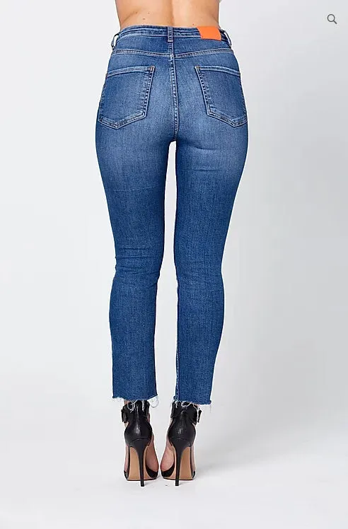 O-CROP' HIGHWAIST JEANS