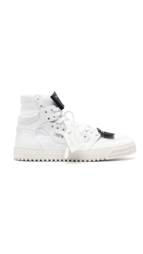 Off-Court 3.0 Leather Sneakers White/Black