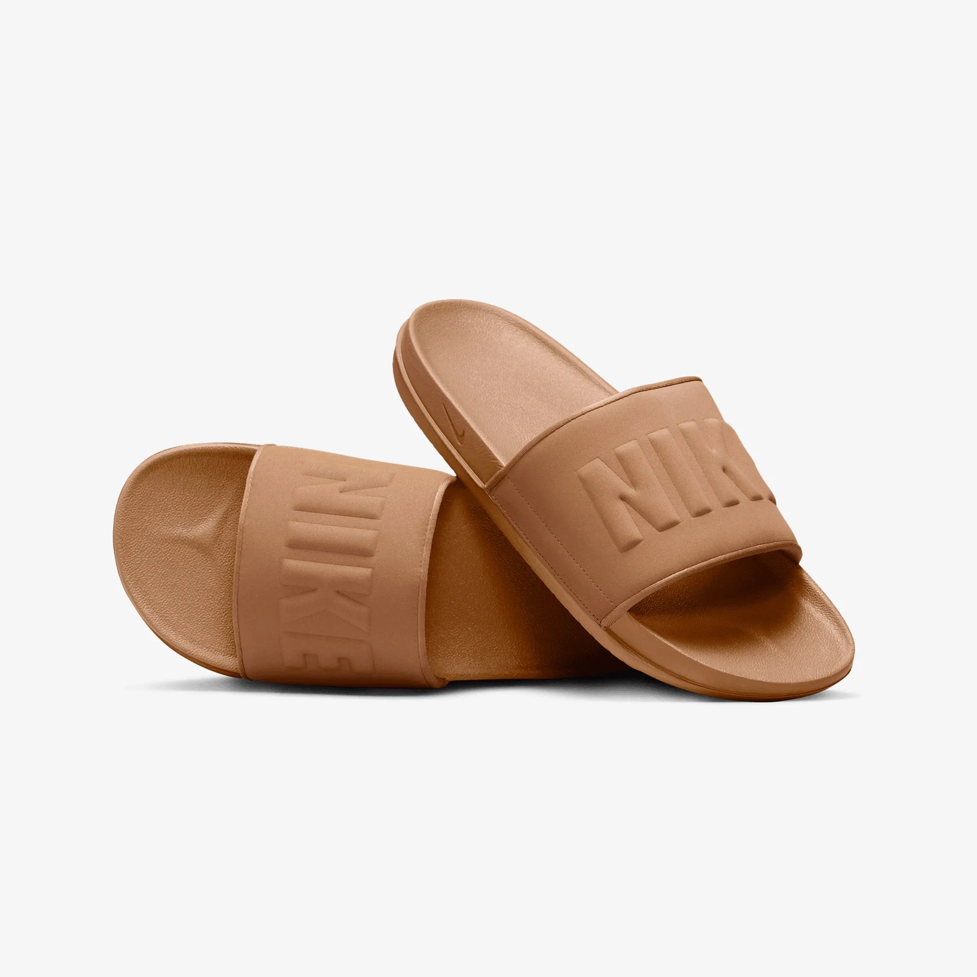 Light British Tan Offcourt Slides