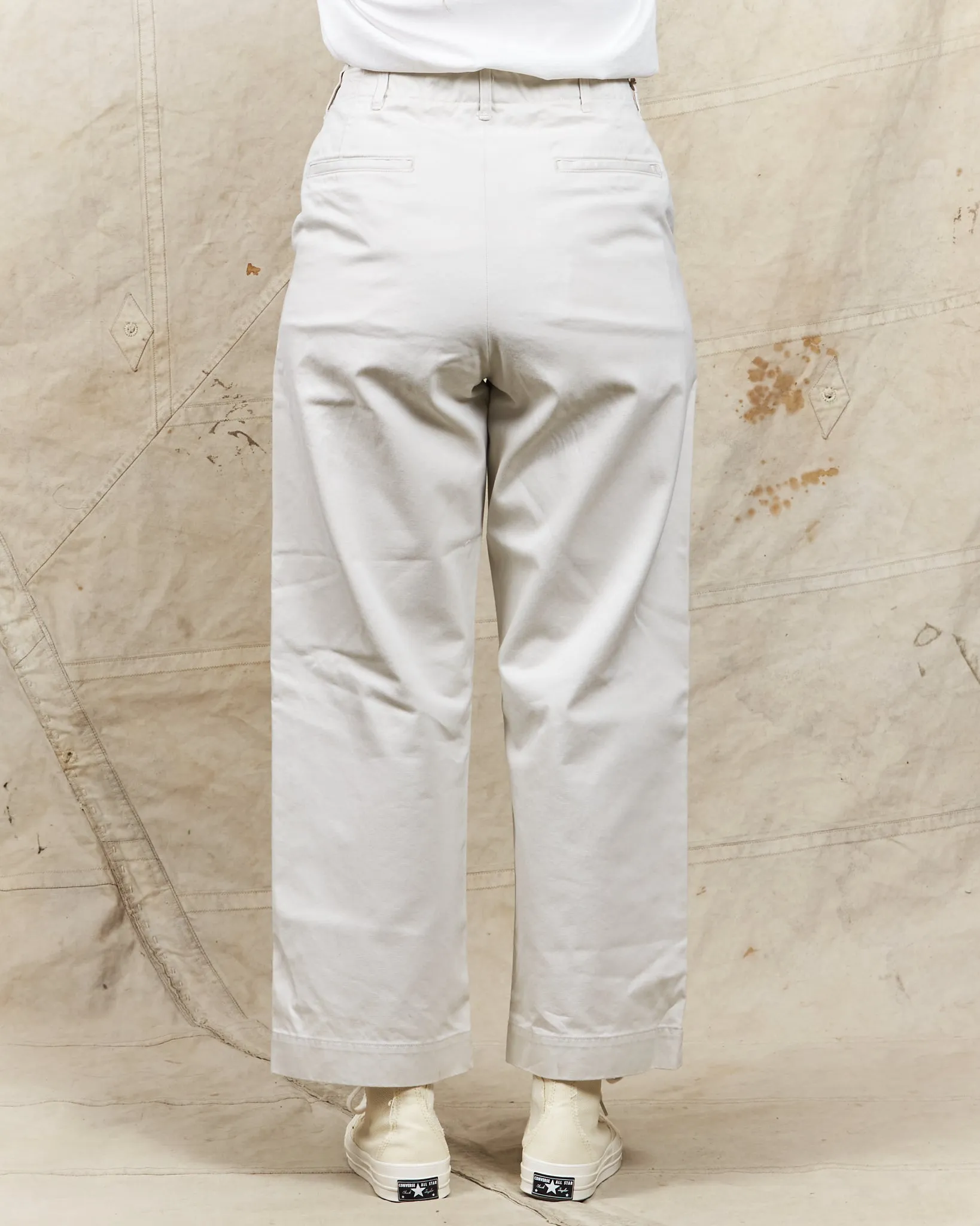 OrSlow Vintage Fit Army Trousers Ivory