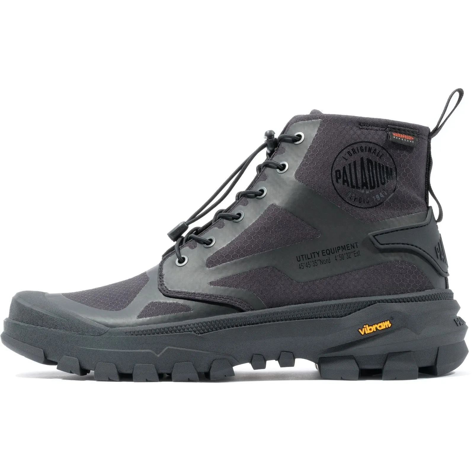 Palladium Mens Pallarider Waterproof High Rise Boots