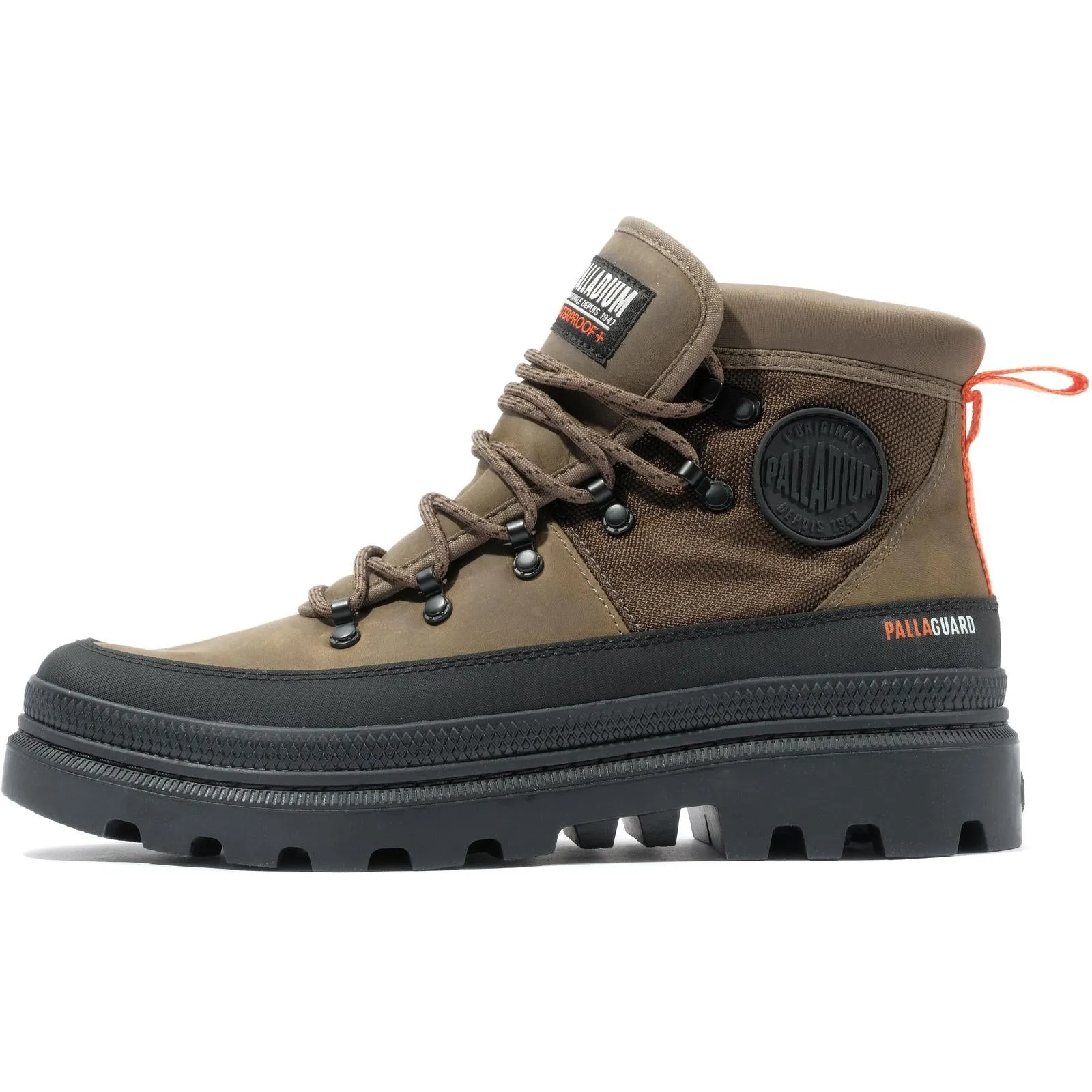 Palladium Mens Pallatrooper Hiker Waterproof High Rise Boots