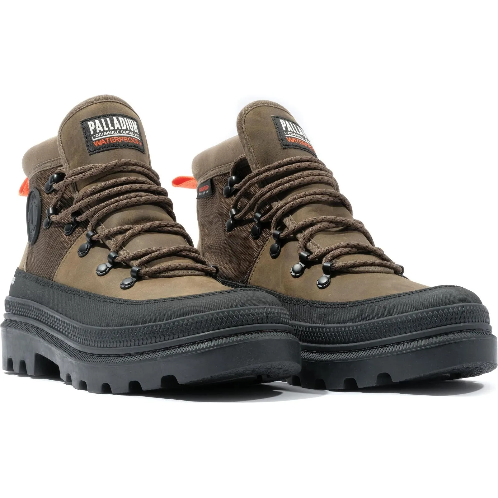 Palladium Mens Pallatrooper Hiker Waterproof High Rise Boots