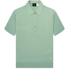 Paul Smith Classic Green Knit Polo