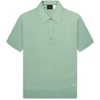 Paul Smith Classic Green Knit Polo