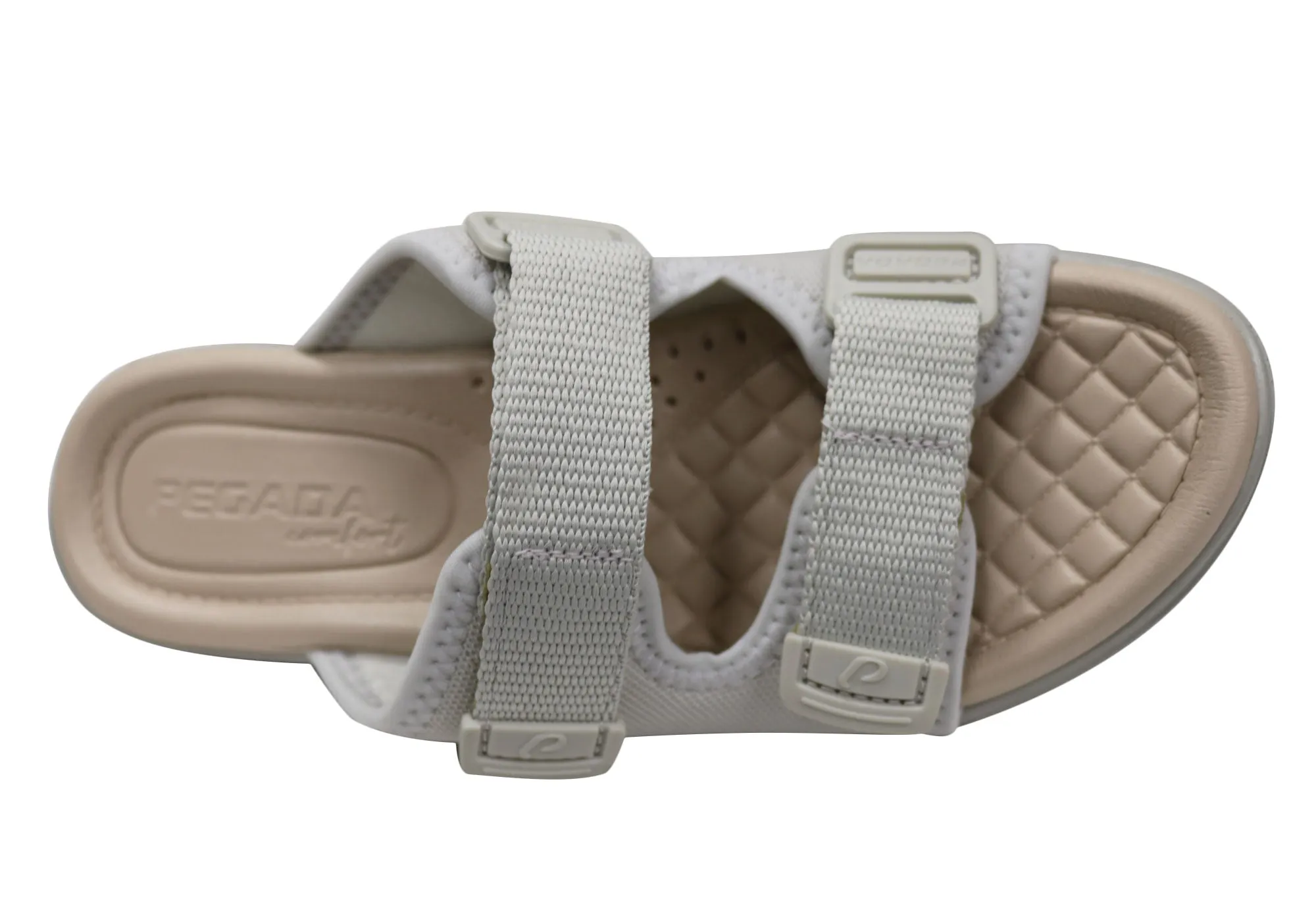 Pegada Cove Womens Comfortable Slides Sandals Made In Brazil