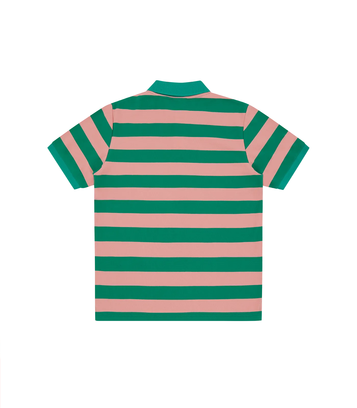 Pink Stripe Striped Polo