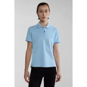 Azure Women's Short Sleeve Polo