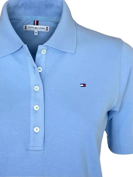 POLO DONNA AZZURRA