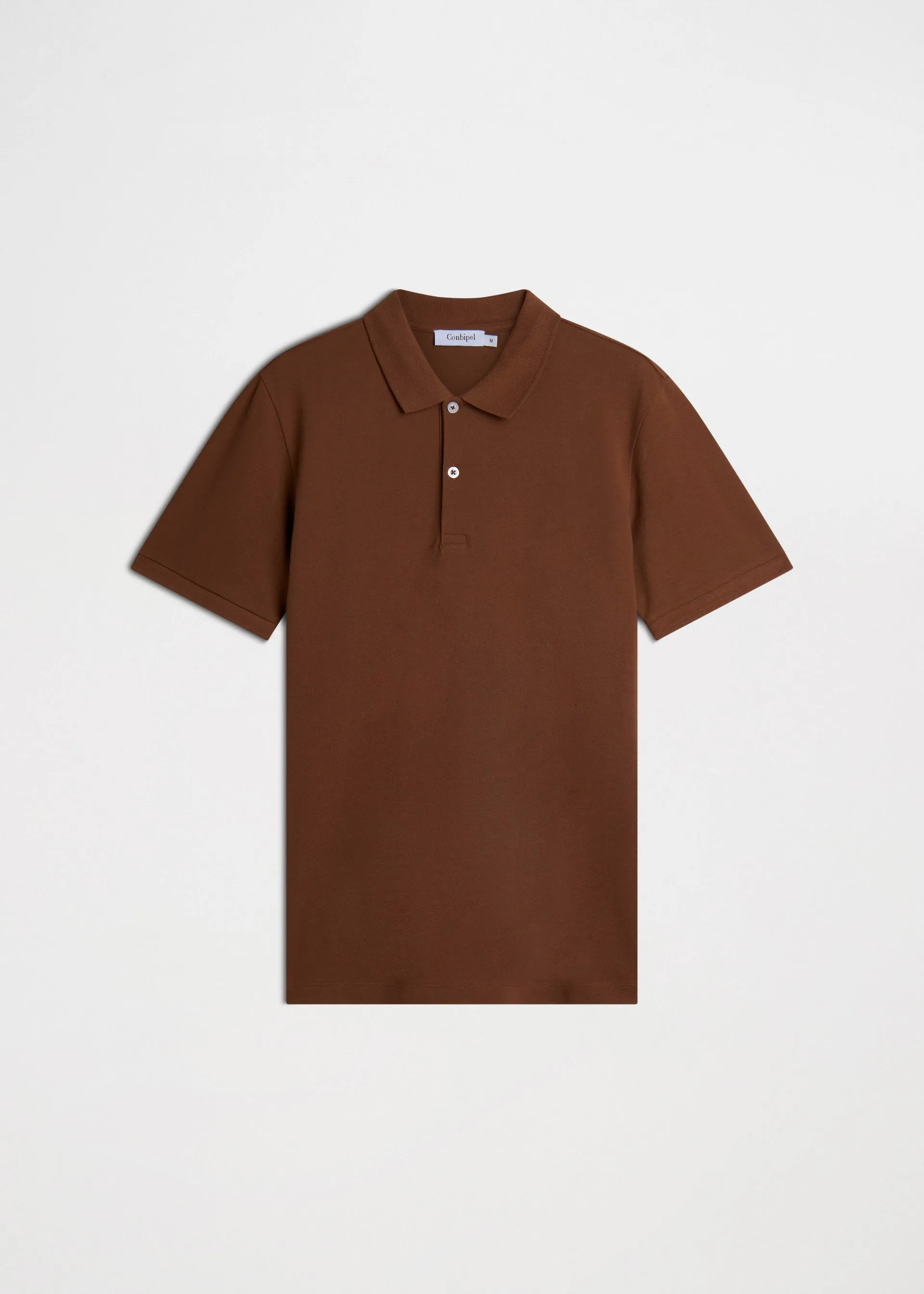 Pure cotton piqué polo