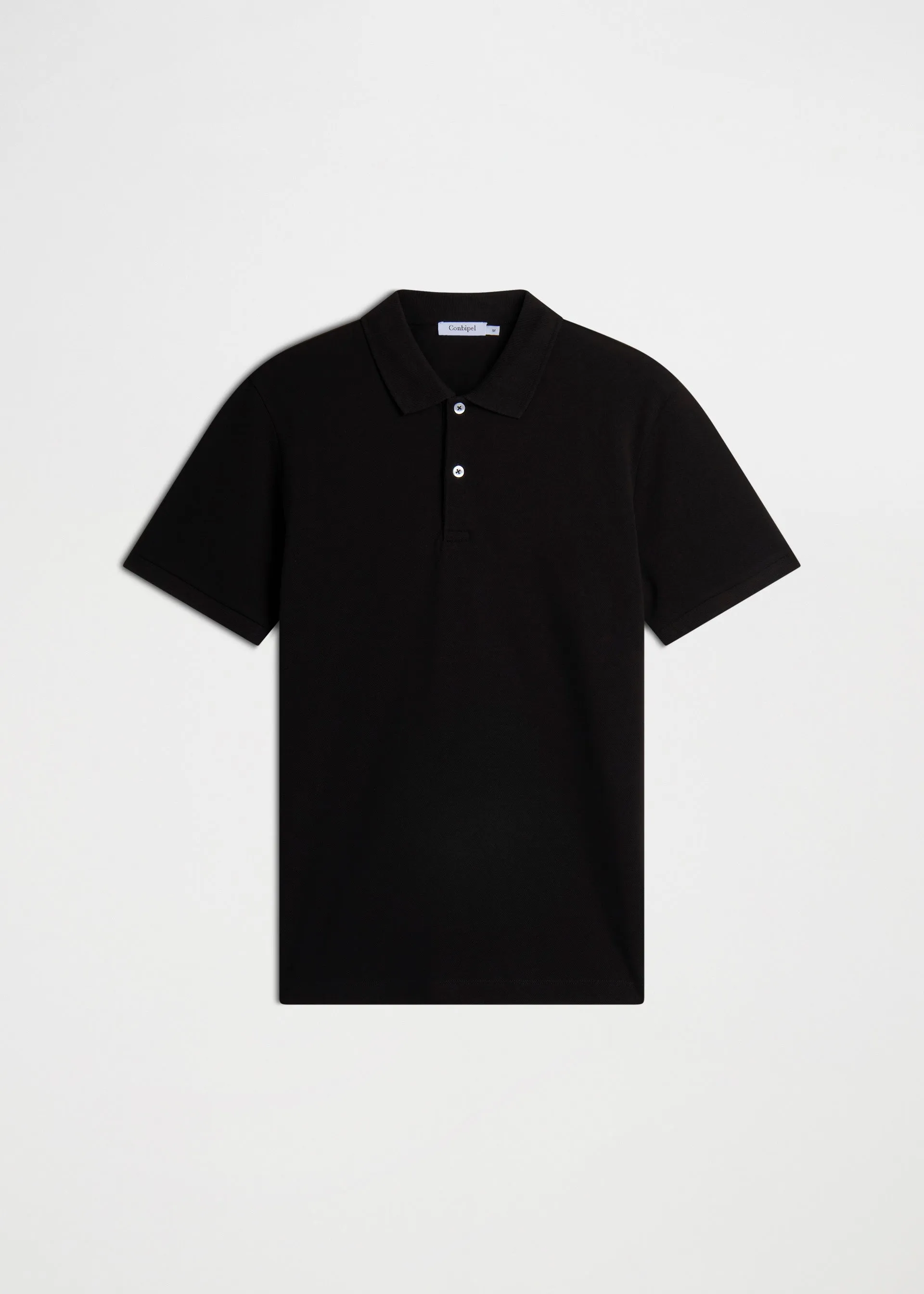 Pure cotton piqué polo