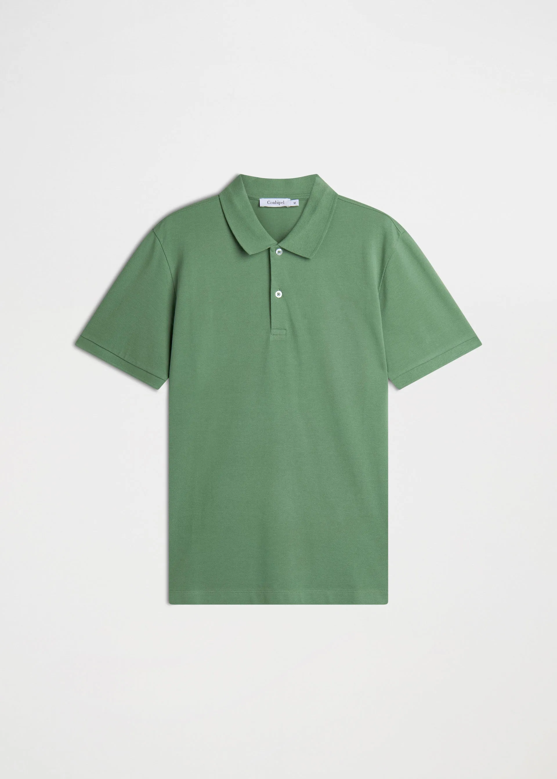 Pure cotton piqué polo