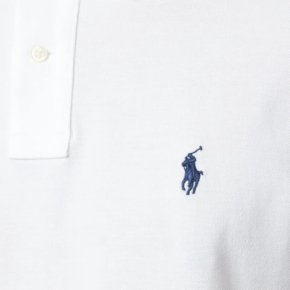 Polo Ralph Lauren Custom Cotton-Piqué Polo Shirt - S | Coggles