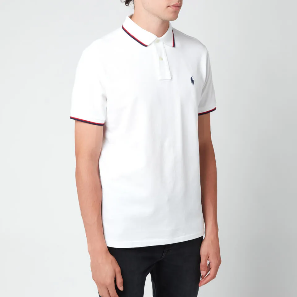 Polo Ralph Lauren Custom Cotton-Piqué Polo Shirt - S | Coggles