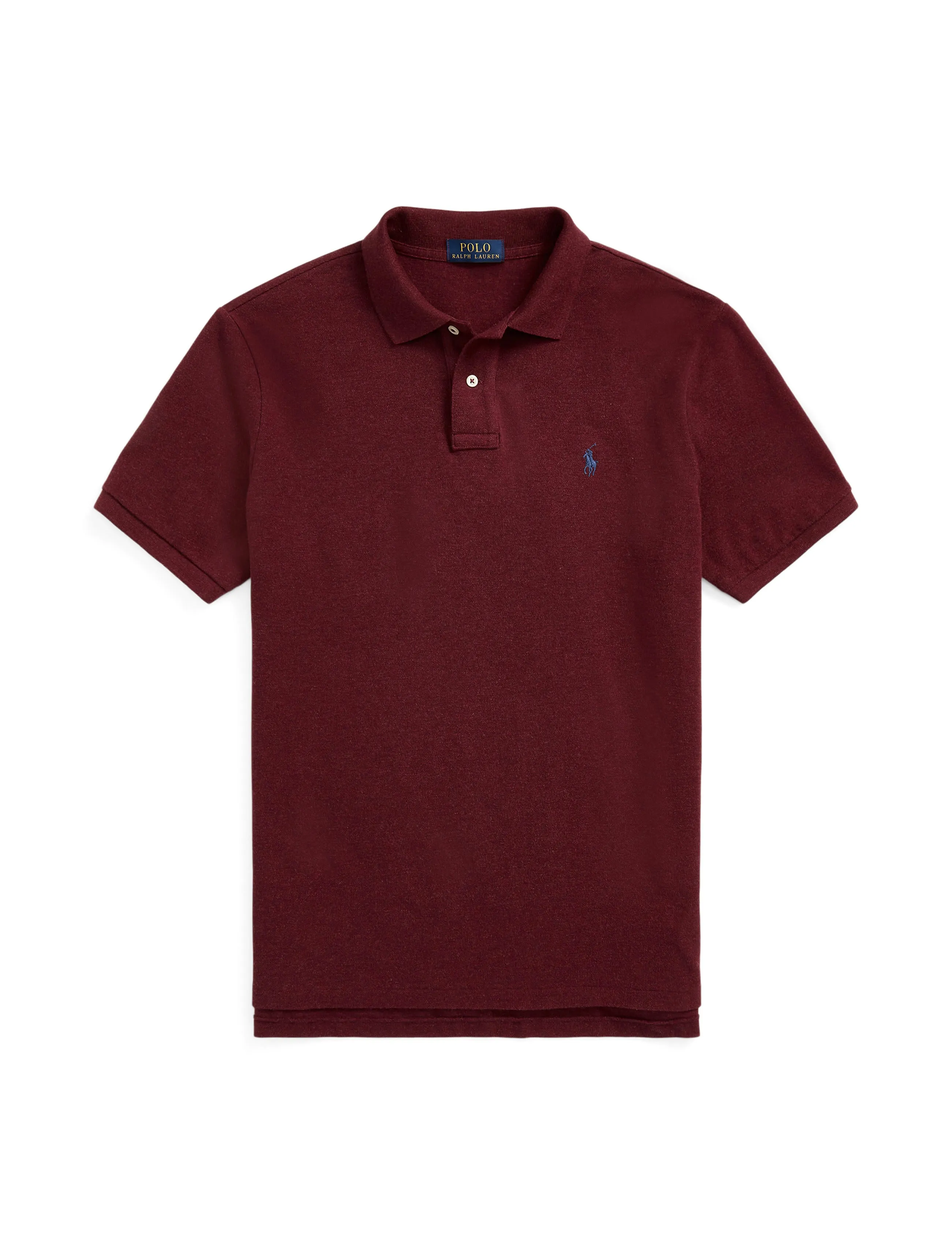 Polo Ralph Lauren Custom Mesh Polo Wine