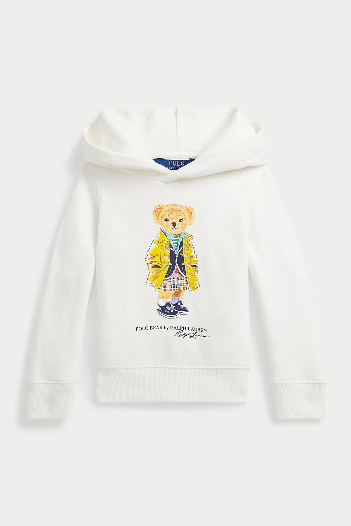 Polo Ralph Lauren Kids 6 Ya Kz ocuk Polo Bear Kapüonlu Sweatshirt