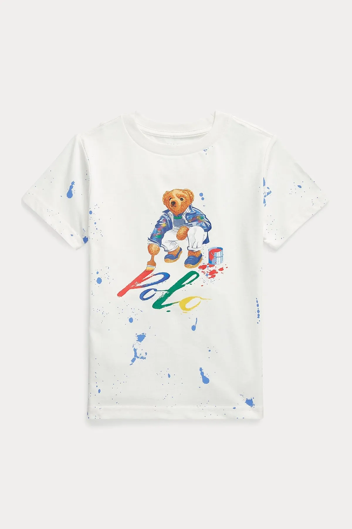 Polo Ralph Lauren Kids 7 Ya Unisex ocuk Polo Bear T-shirt