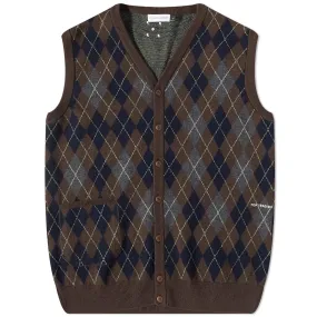 Pop Trading Company Knit Vest - Delicioso