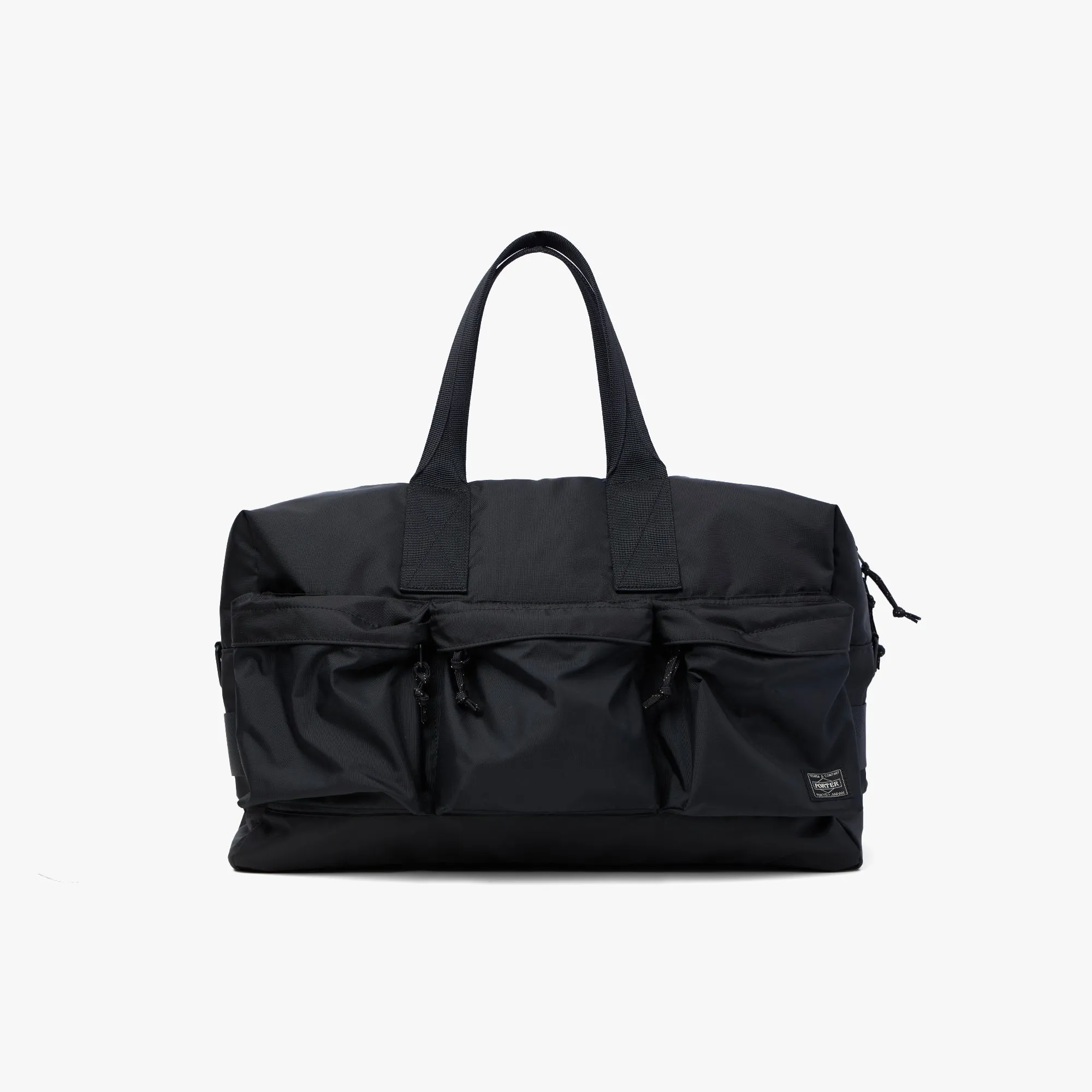 PORTER Force 2Way Duffle Bag / Black