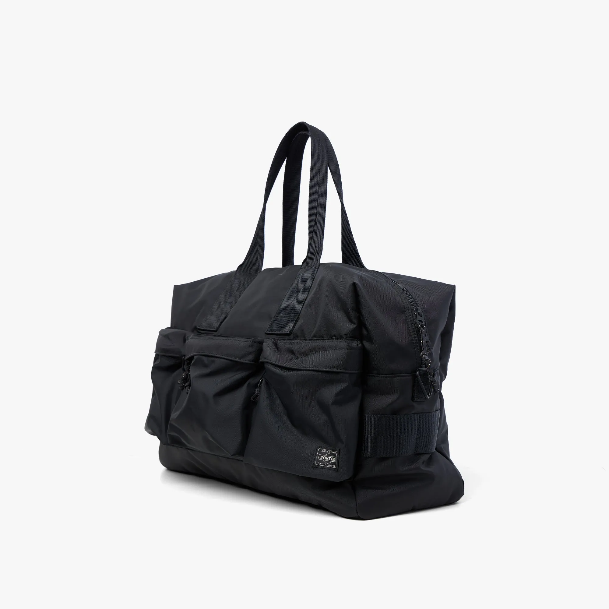 PORTER Force 2Way Duffle Bag / Black