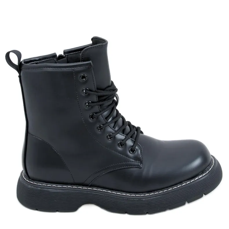 Potter Black heavy-duty boots