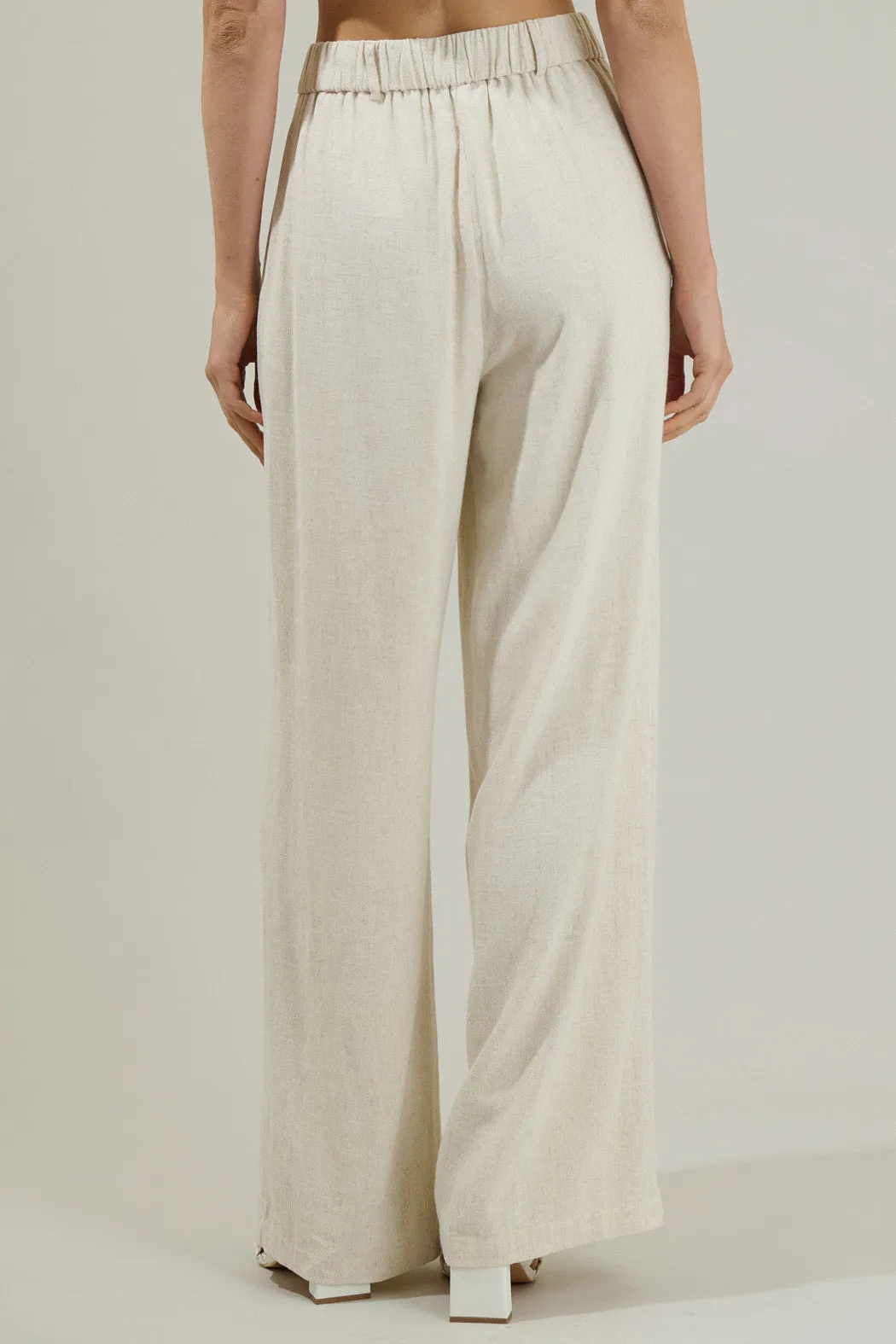 Presley Chelsea Belted Wide Leg Trousers