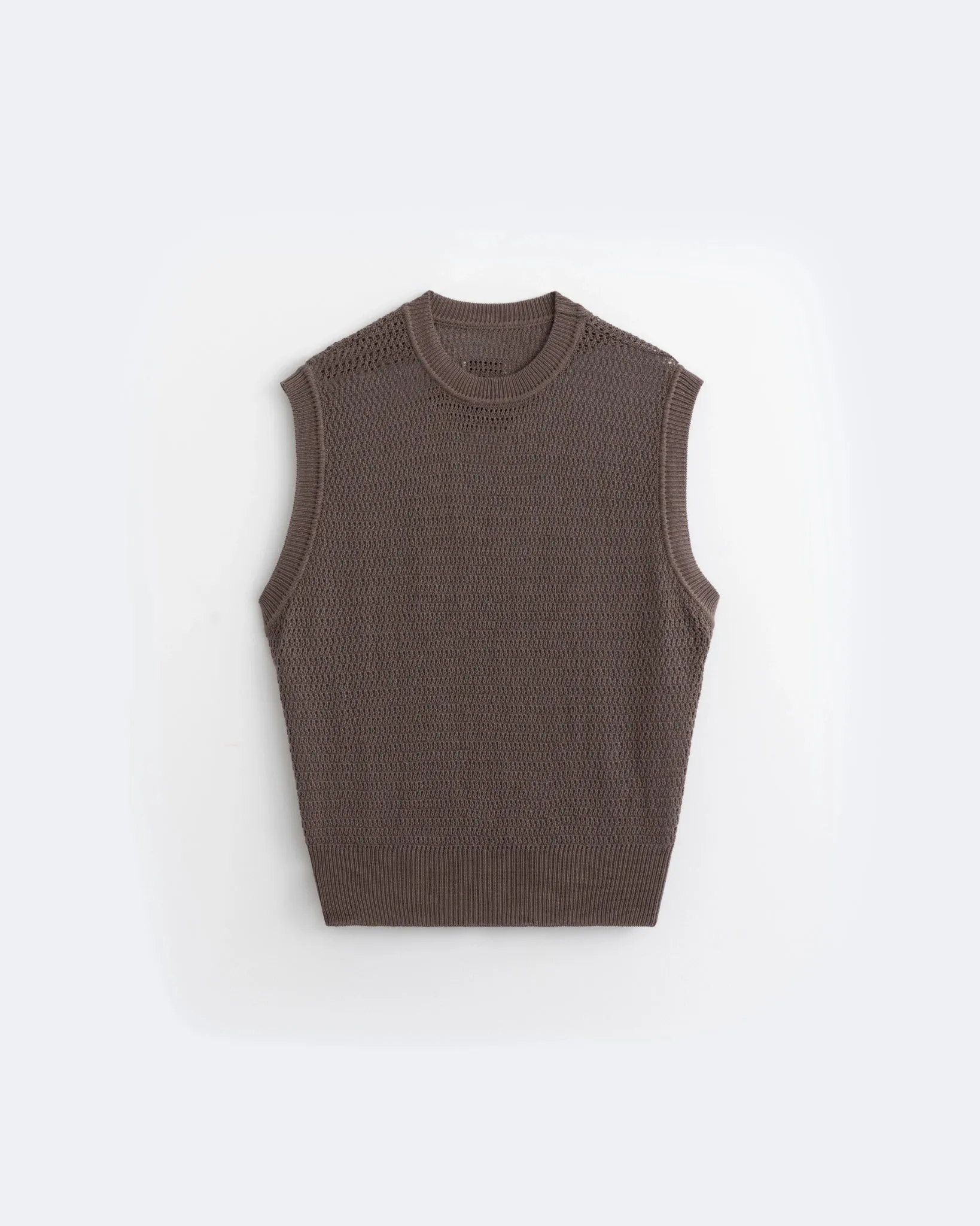 Ribbed Knit Tank Top by RA Oak