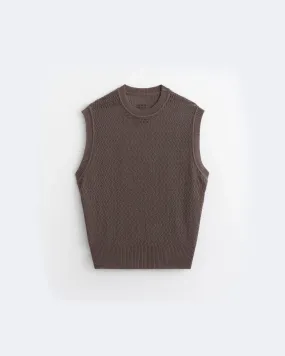 Ribbed Knit Tank Top by RA Oak