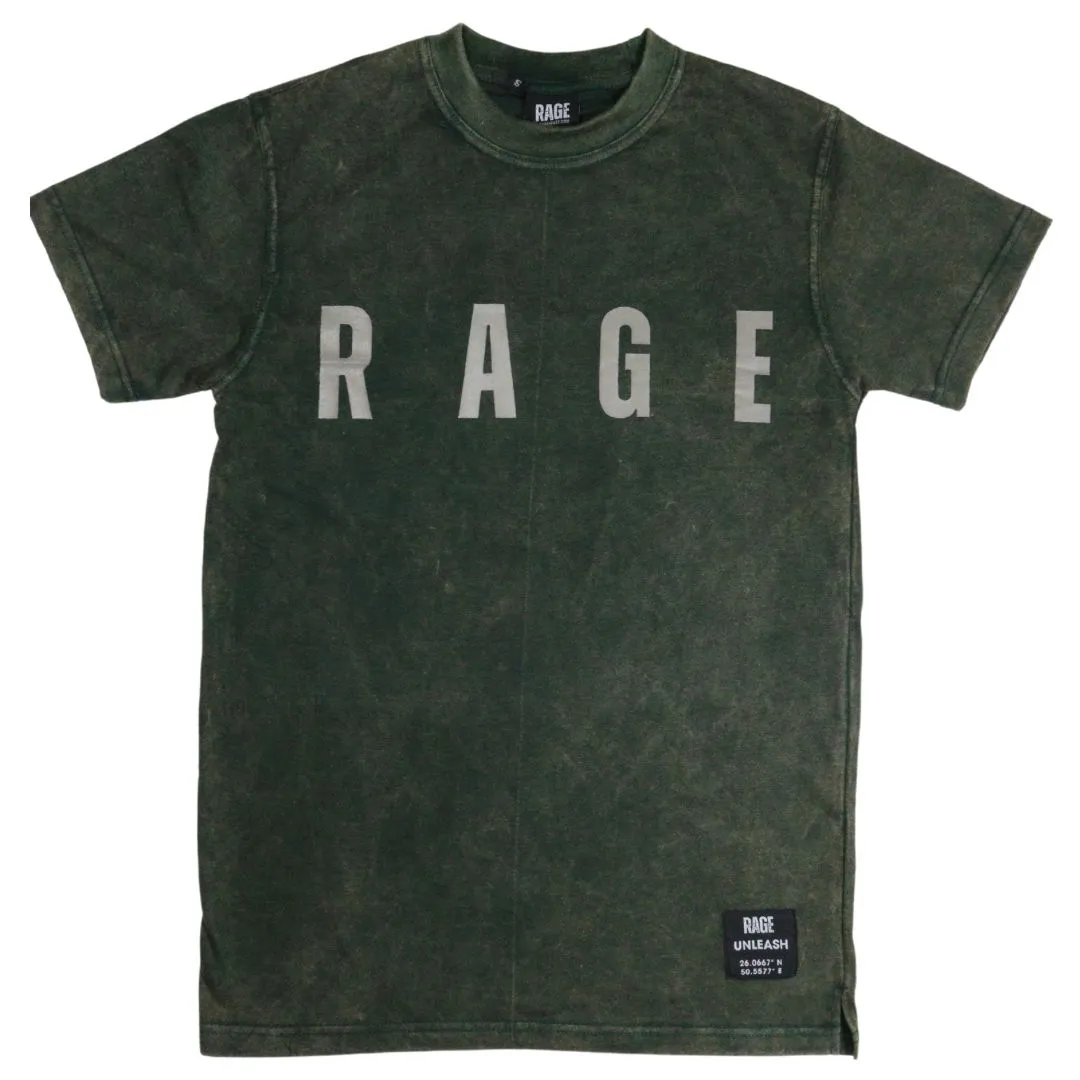 RAGE MODE T-SHIRT + RAGING T-SHIRT BLUE + RAGING T-SHIRT BROWN + RAGING T-SHIRT GREEN