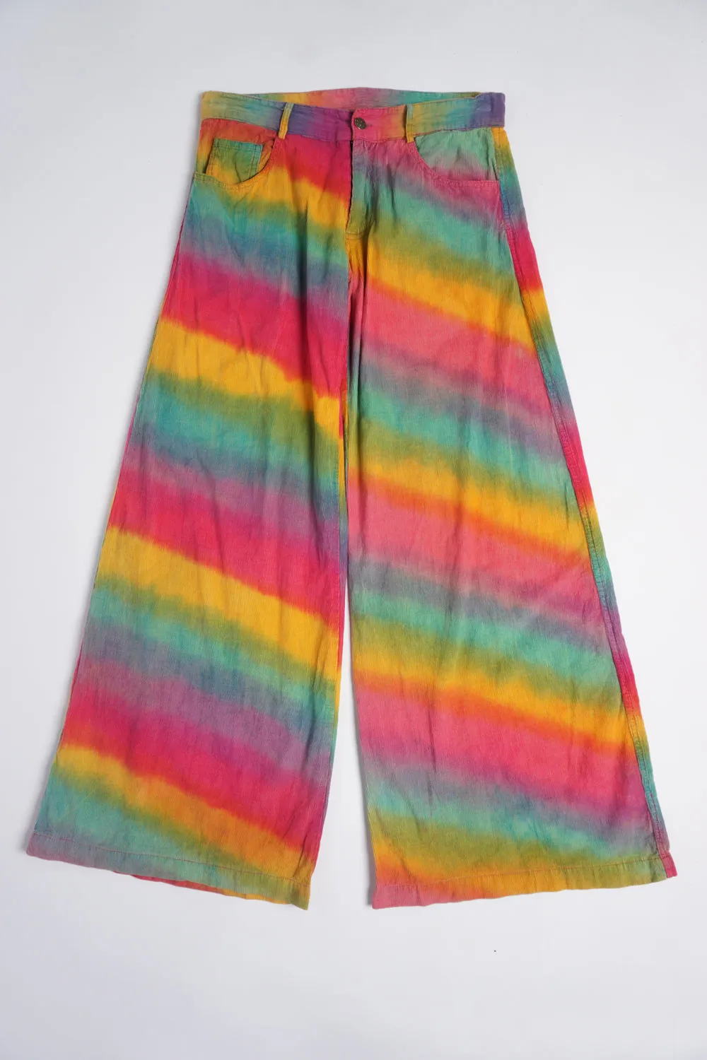 Rainbow Cord Trousers